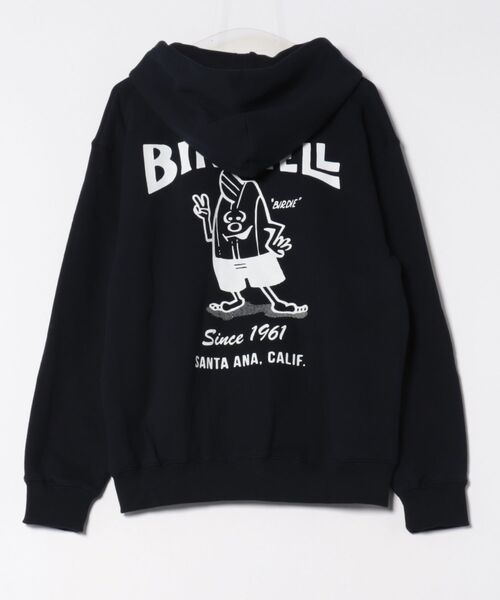 BIRDWELL（バードウェル） パーカー 裏起毛 「BIRDWELL/バードウェル