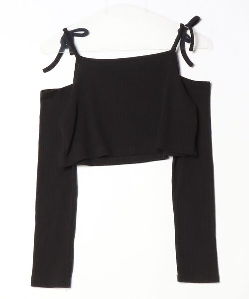 「FOLLOWIN」 長袖カットソー FREE ブラック レディース_画像2