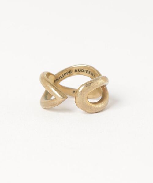 「PHILIPPE AUDIBERT」 リング FREE ゴールド レディース_画像2