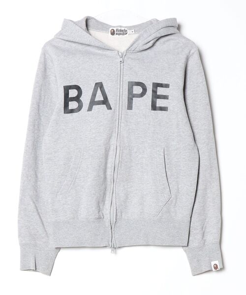 A BATHING APE（アベイシングエイプ） ジップアップパーカー M グレー