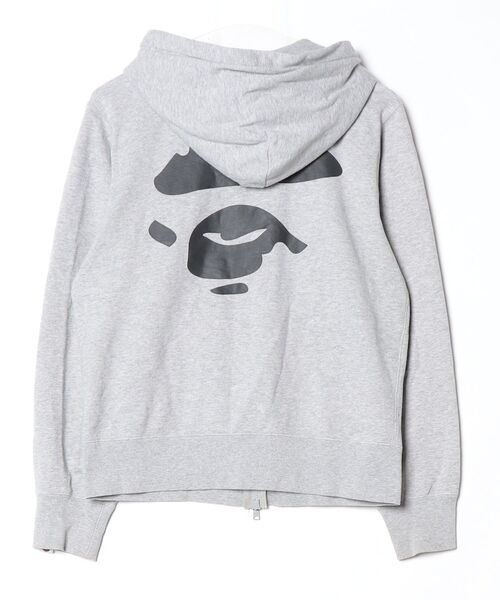 A BATHING APE（アベイシングエイプ） ジップアップパーカー M グレー