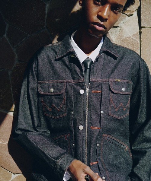 Camphor wood コート ジャケット 「 Wrangler × 」custom 2way trucker