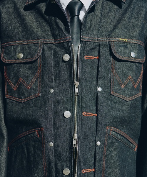 Camphor wood コート ジャケット 「 Wrangler × 」custom 2way trucker