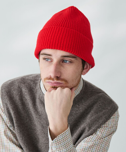 ROBERT MACKIE（ロバートマッキー） ニット帽 ニットキャップ MACKIE