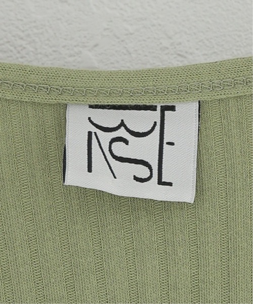 「BASERANGE」 長袖ワンピース SMALL グリーン レディース_画像4