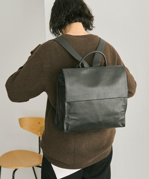 ear PAPILLONNER（イア パピヨネ） デイバック リュック 「本革/A4