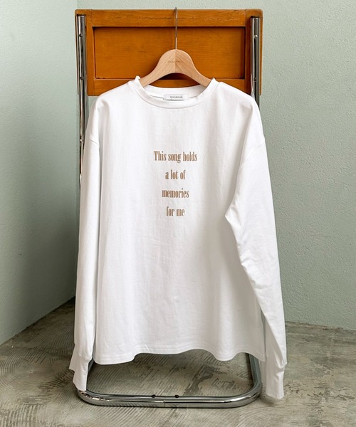 DOUX ARCHIVES（ドゥアルシーヴ） tシャツ レターロゴロンTee