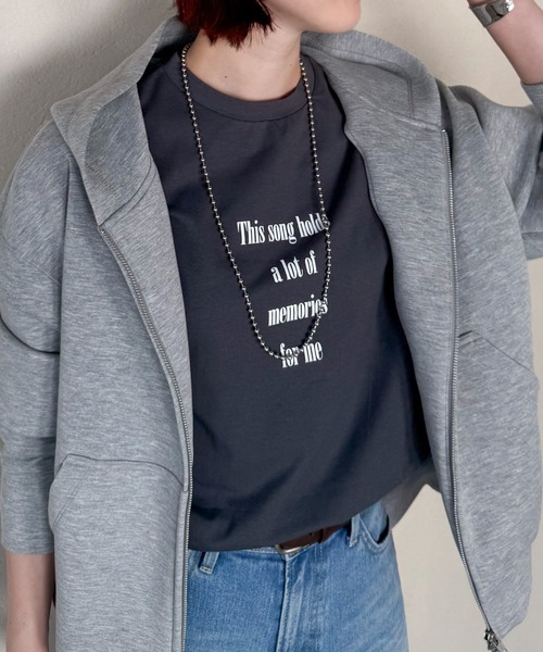 DOUX ARCHIVES（ドゥアルシーヴ） tシャツ レターロゴロンTee