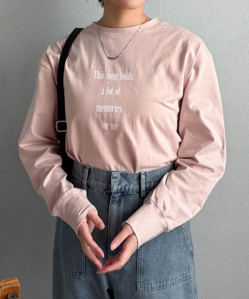 DOUX ARCHIVES（ドゥアルシーヴ） tシャツ レターロゴロンTee
