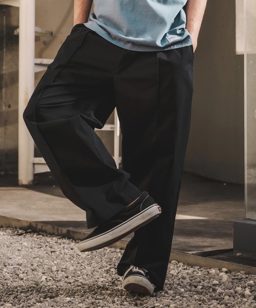 WONDER WALL MOTEL ワイドパンツ チノパン mp14445-CHINO PANTS