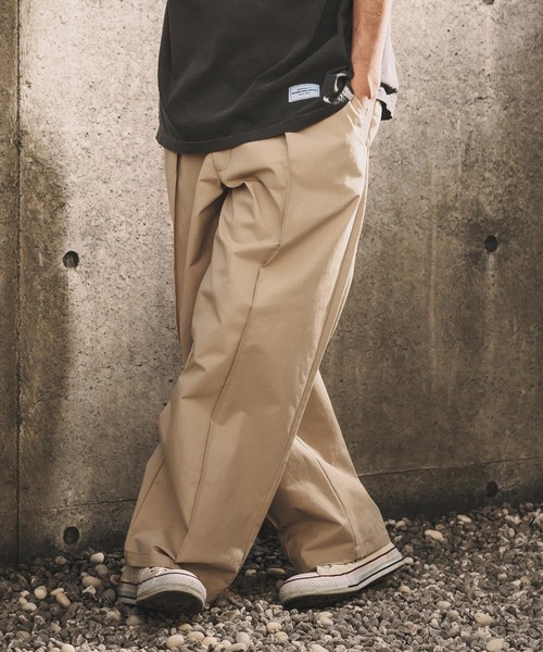 WONDER WALL MOTEL ワイドパンツ チノパン mp14445-CHINO PANTS