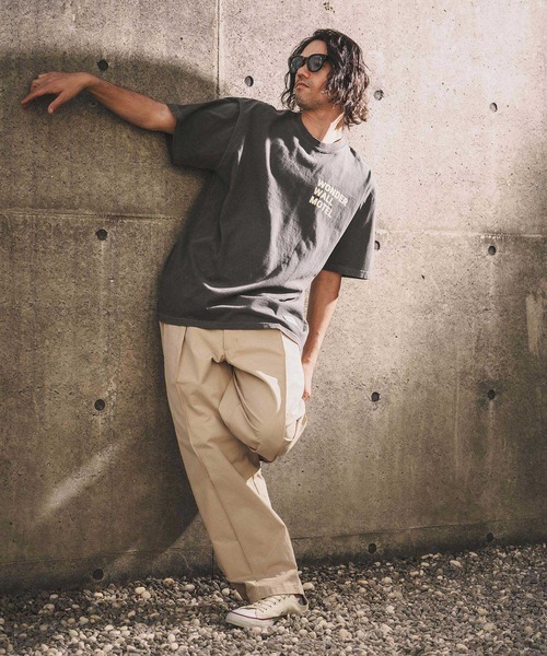WONDER WALL MOTEL ワイドパンツ チノパン mp14445-CHINO PANTS