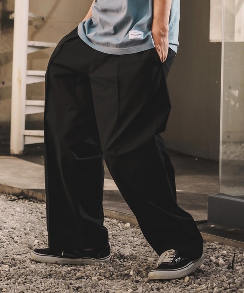 WONDER WALL MOTEL ワイドパンツ チノパン mp14445-CHINO PANTS