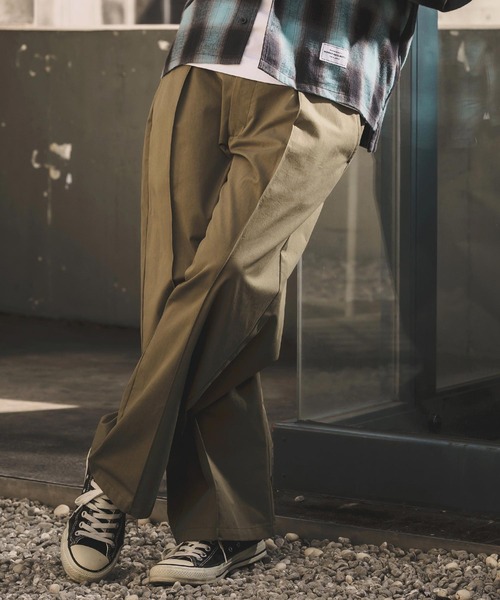 WONDER WALL MOTEL ワイドパンツ チノパン mp14445-CHINO PANTS