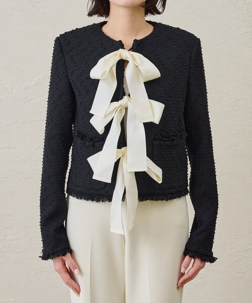 Whim Gazette（ウィム ガゼット） コート アウター ネップツイード