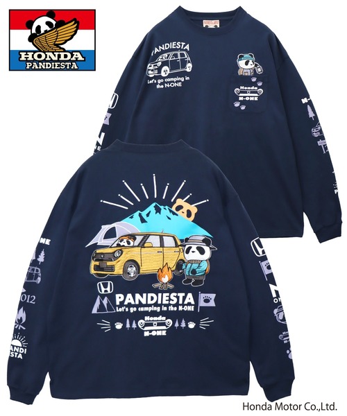 PANDIESTA（パンディエスタ） tシャツ Honda×Pandiesta TRANSALP N-ONE
