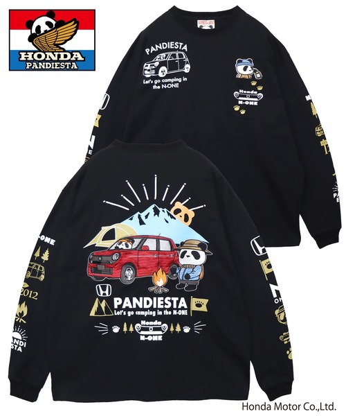 PANDIESTA（パンディエスタ） tシャツ Honda×Pandiesta TRANSALP N-ONE