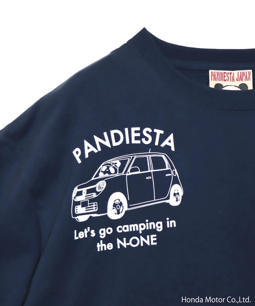PANDIESTA（パンディエスタ） tシャツ Honda×Pandiesta TRANSALP N-ONE