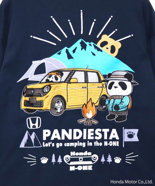 PANDIESTA（パンディエスタ） tシャツ Honda×Pandiesta TRANSALP N-ONE