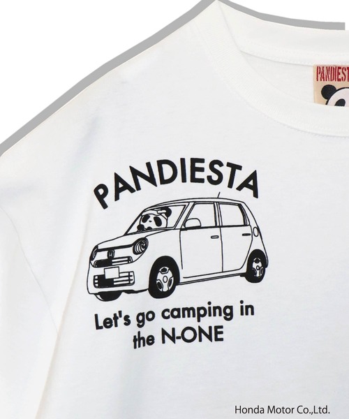 PANDIESTA（パンディエスタ） tシャツ Honda×Pandiesta TRANSALP N-ONE