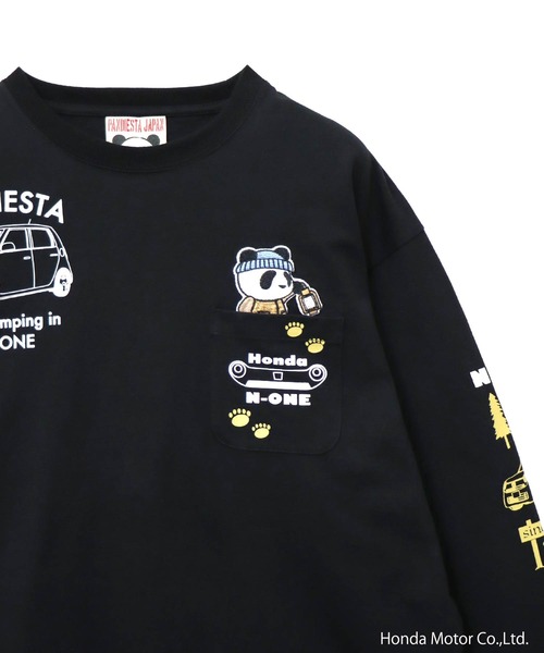 PANDIESTA（パンディエスタ） tシャツ Honda×Pandiesta TRANSALP N-ONE