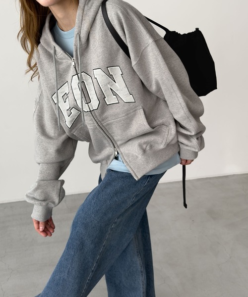 CANAL JEAN（キャナルジーン） パーカー El mar EON ZIPパーカー 裏