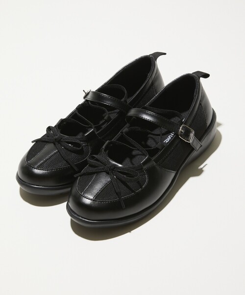 「FREAK'S STORE」 バレエシューズ 23.5cm ブラック レディース_画像9