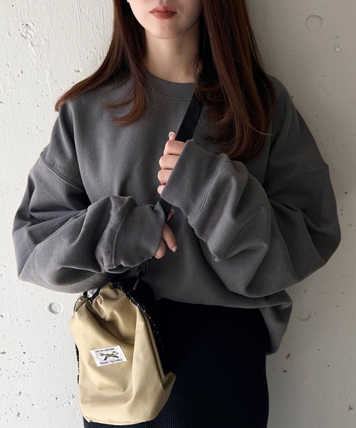 「PENNEYS」 スウェットカットソー S ベージュ レディース_画像5