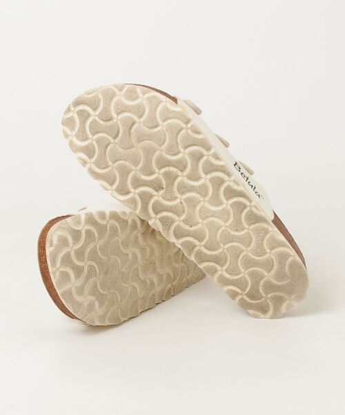 「Betula」 フラットサンダル 24cm ホワイト レディース_画像3