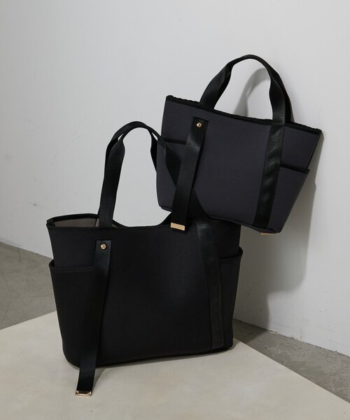 「PAPILLONNER」 トートバッグ FREE チャコールグレー レディース_画像2