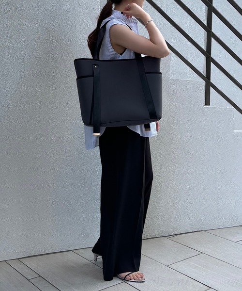 「PAPILLONNER」 トートバッグ FREE チャコールグレー レディース_画像7