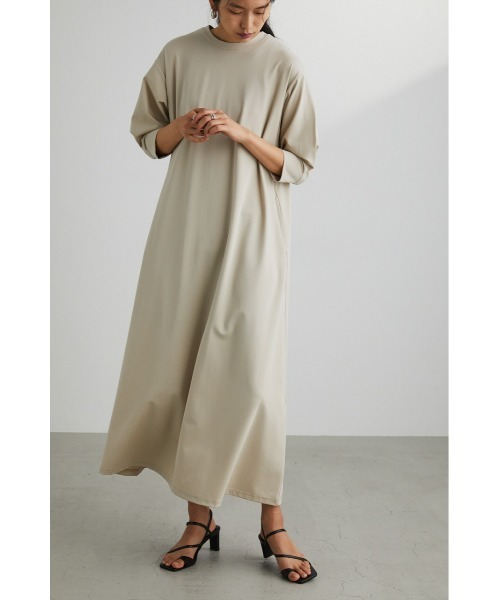 「STYLEMIXER」 7分袖ワンピース SMALL ホワイト レディース_画像3