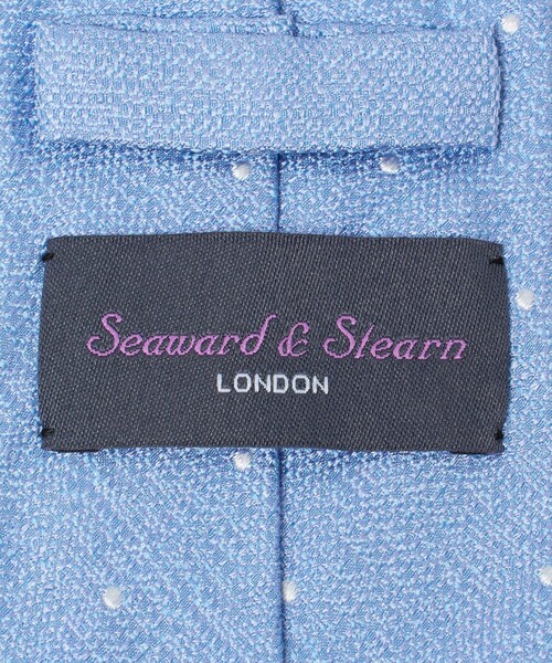 Seaward＆stearn ネクタイ 「Seaward ＆ Stearn」8.0cm ドット
