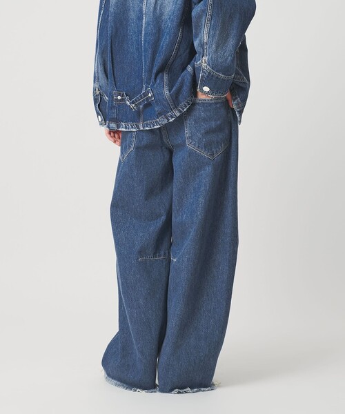 NEEDBY heritage（ニードバイヘリテージ） ワイドパンツ ジーンズ