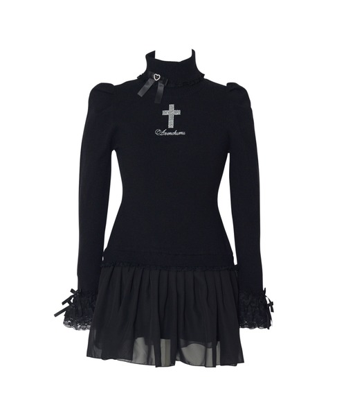 AVENCHUMU ワンピース Angel feather knit one-piece : ZOZOTOWN Yahoo