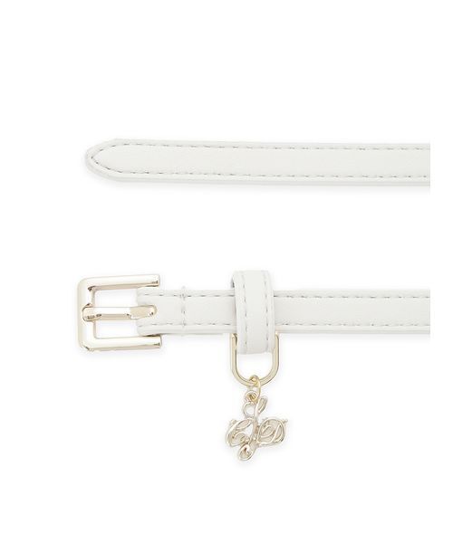 セルフォード　ベルト CELFORD（セルフォード） ベルト カリグラフィーチャーム付きナロー