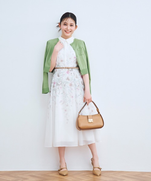 CELFORD（セルフォード） ベルト カリグラフィーチャーム付きナロー