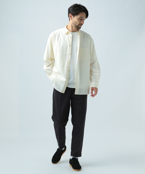 「BAYFLOW」 チノパンツ MEDIUM カーキ メンズ_画像3