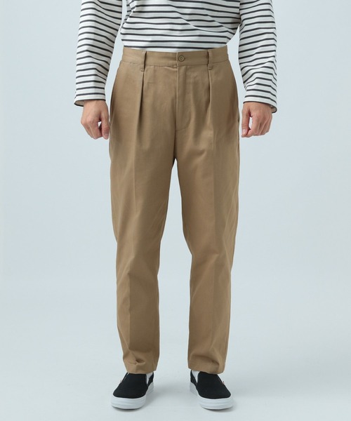 「BAYFLOW」 チノパンツ MEDIUM カーキ メンズ_画像7