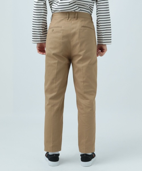 「BAYFLOW」 チノパンツ MEDIUM カーキ メンズ_画像9