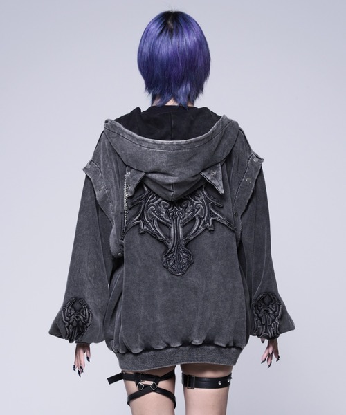 REFLEM（レフレム） パーカー 「REFLEM/レフレム」猫耳セパレート