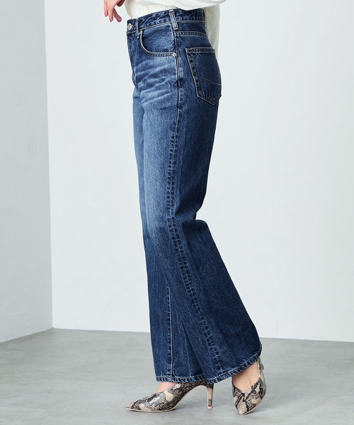 「SOMETHING」 ブーツカットデニムパンツ SMALL ブルー系その他2 レディース_画像2