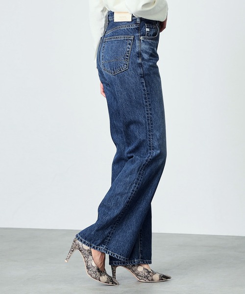 「SOMETHING」 ブーツカットデニムパンツ SMALL ブルー系その他2 レディース_画像3