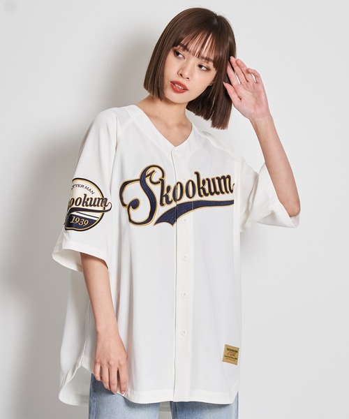 「JACKROSE」 7分袖シャツ L ネイビー メンズ_画像7