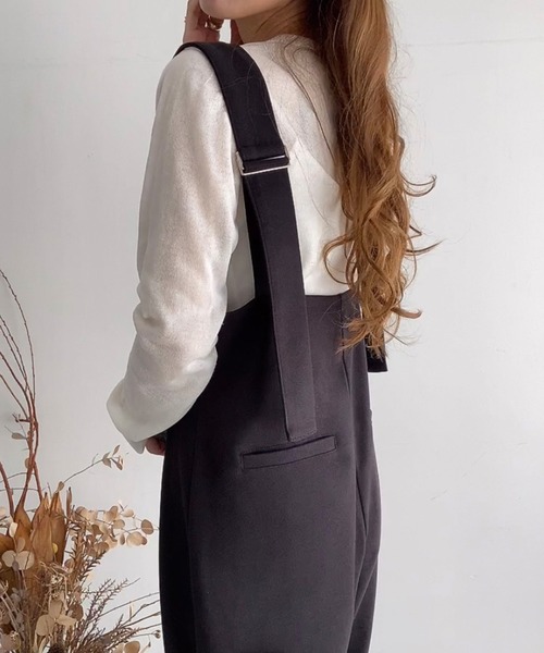 「FILLOU」 オールインワン MEDIUM ブラック レディース_画像4