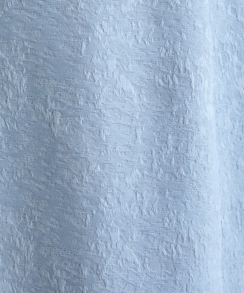 「AIMER」 7分袖ワンピース MEDIUM サックスブルー レディース_画像2