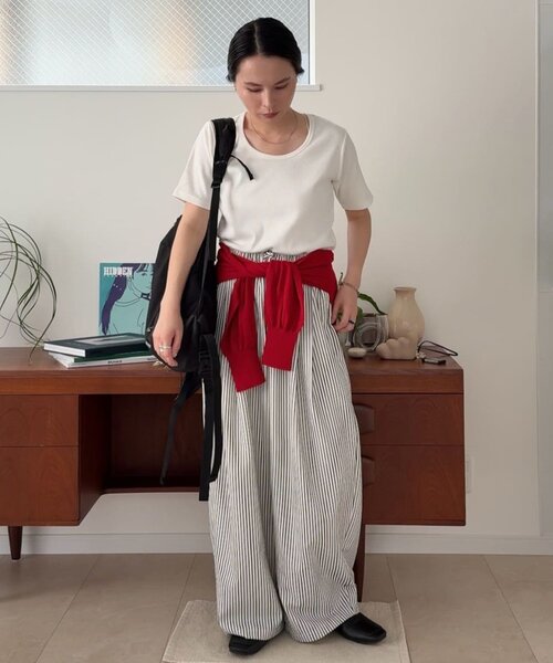 パンツ 「Enlude」アソートパターンイージーパンツ レディース メンズの画像