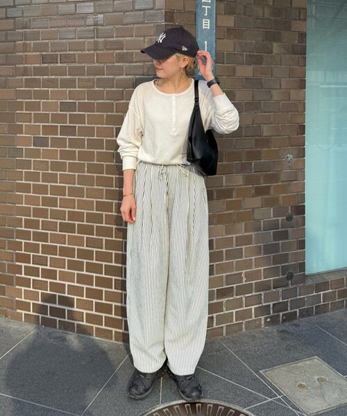 パンツ 「Enlude」アソートパターンイージーパンツ レディース メンズの画像