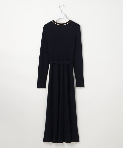「ANY SIS」 ニットワンピース MEDIUM ブラウン レディース_画像8