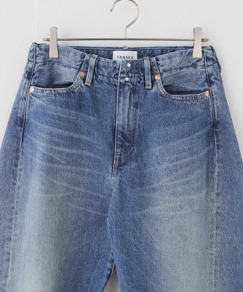 ジーンズ デニム デニムパンツ 「TANAKA / タナカ」 BOY JEAN TROUSERS レディースの画像